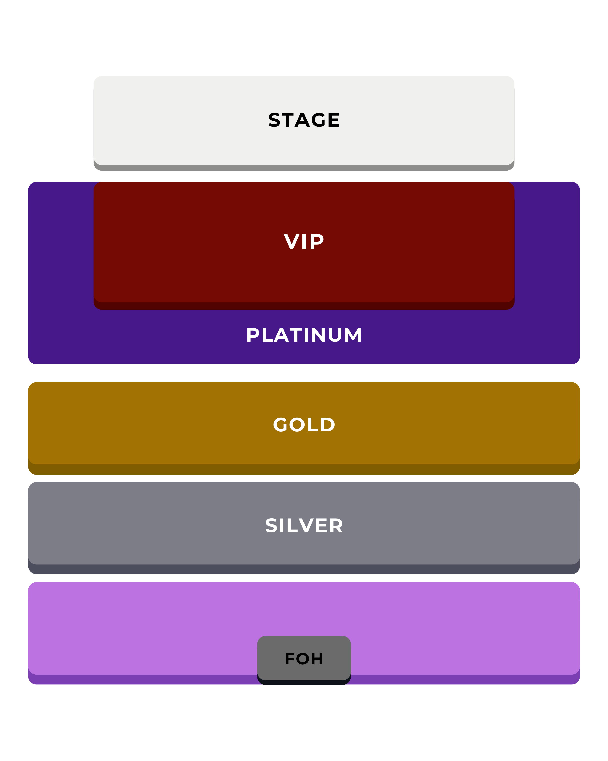 Layout Map Konser Brian McKnight